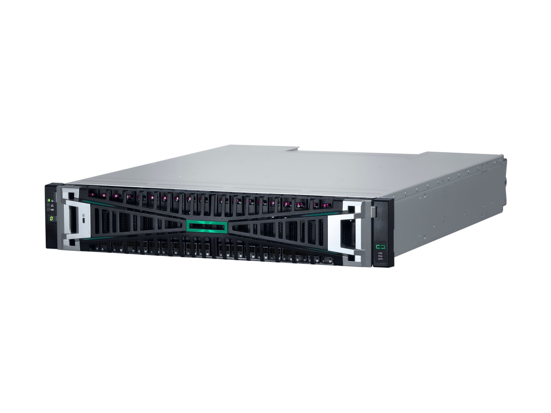 HPE Modular Smart Array 2070 SFF 2x12Gb SAS 4-port Controller Storage Array