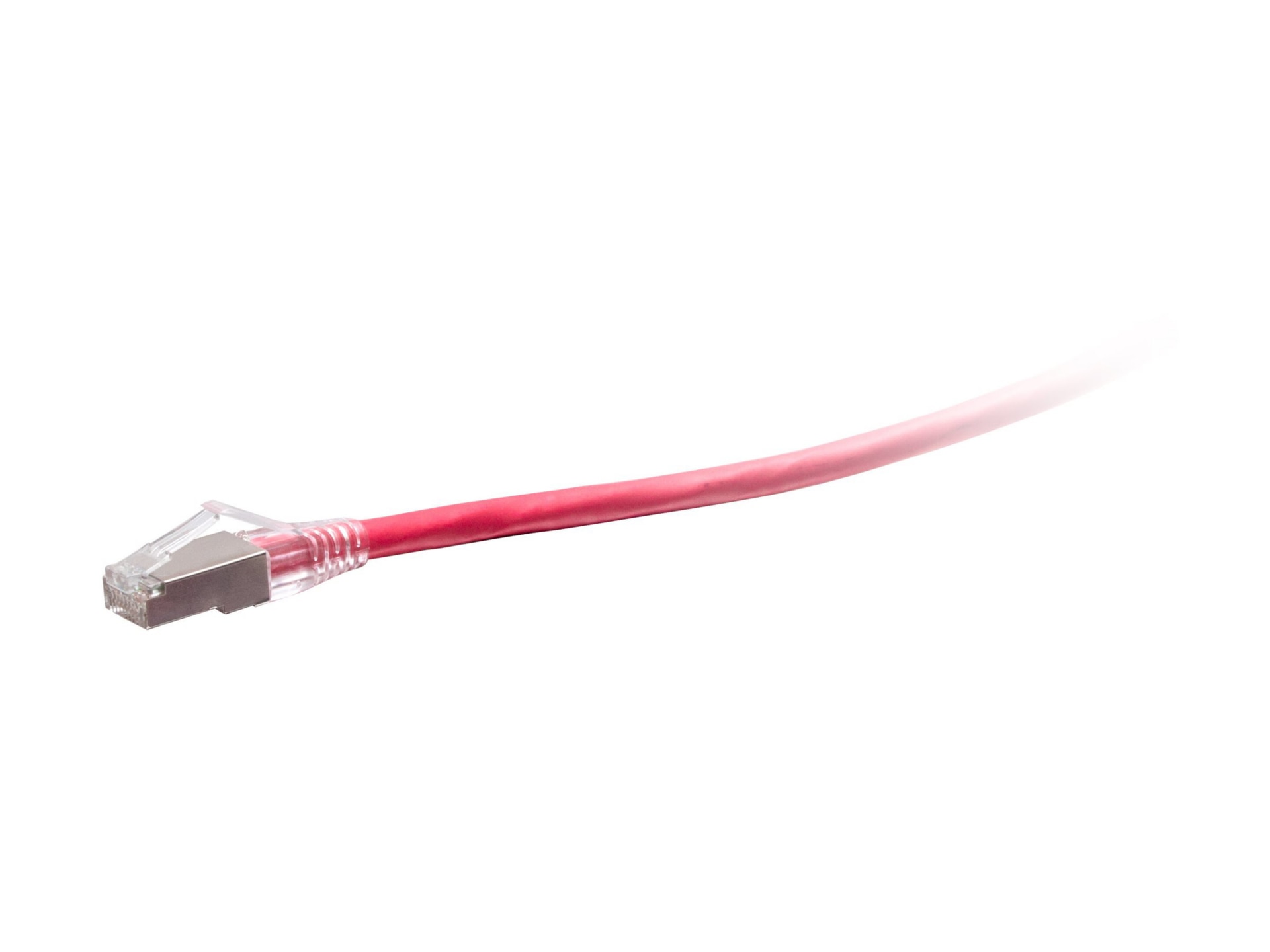 C2G 6ft Cat6a Snagless Shielded Ethernet Cable - TAA Compliant F-Series - Red - patch cable - TAA Compliant - 1.83 m -