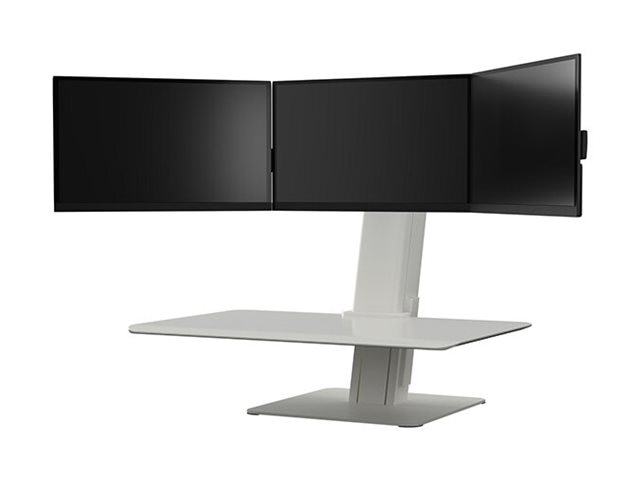 Humanscale QuickStand Eco mounting kit - for 3 LCD displays - white