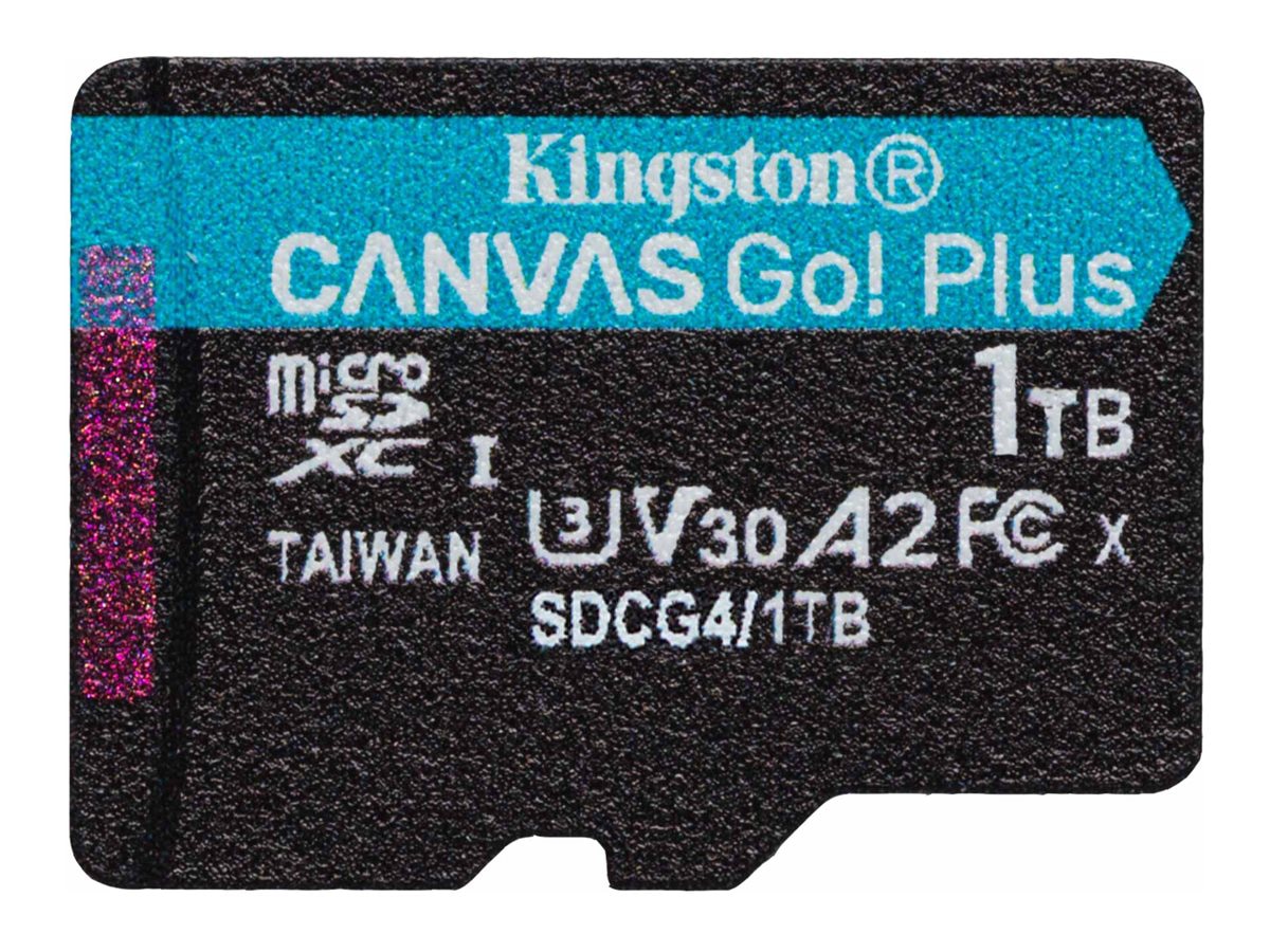 Kingston Canvas Go! Plus - flash memory card - 1 TB - microSDXC UHS-I
