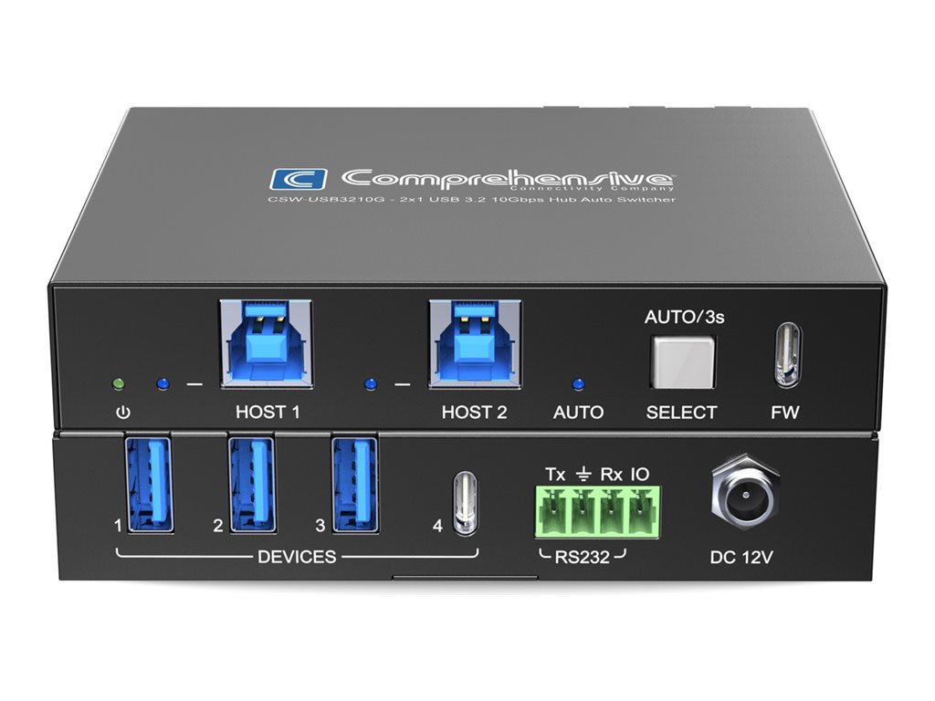 Comprehensive Pro AV/IT Integrator Series - USB switch - with RS-232 contro