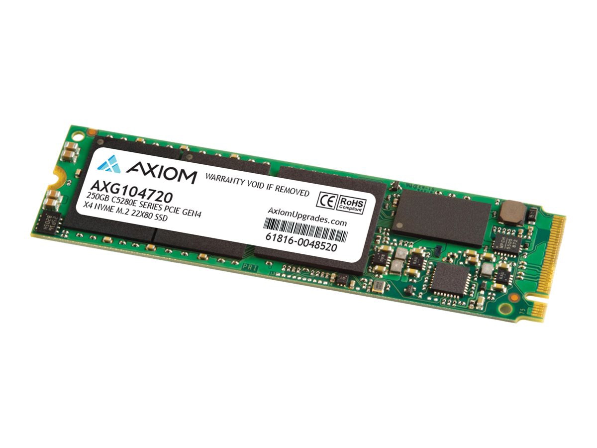 Axiom C5280e Series - SSD - 250 GB - PCIe 4.0 x4 (NVMe) - TAA Compliant
