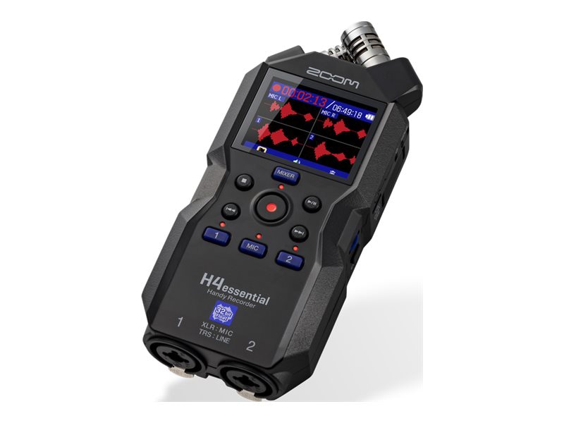 Zoom H4 Essential ZH4E Portable Recorder - 4-track - 32-bit float - XLR - U
