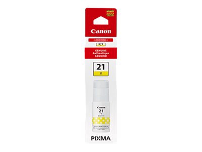 Canon GI 21 Y - yellow - original - ink refill