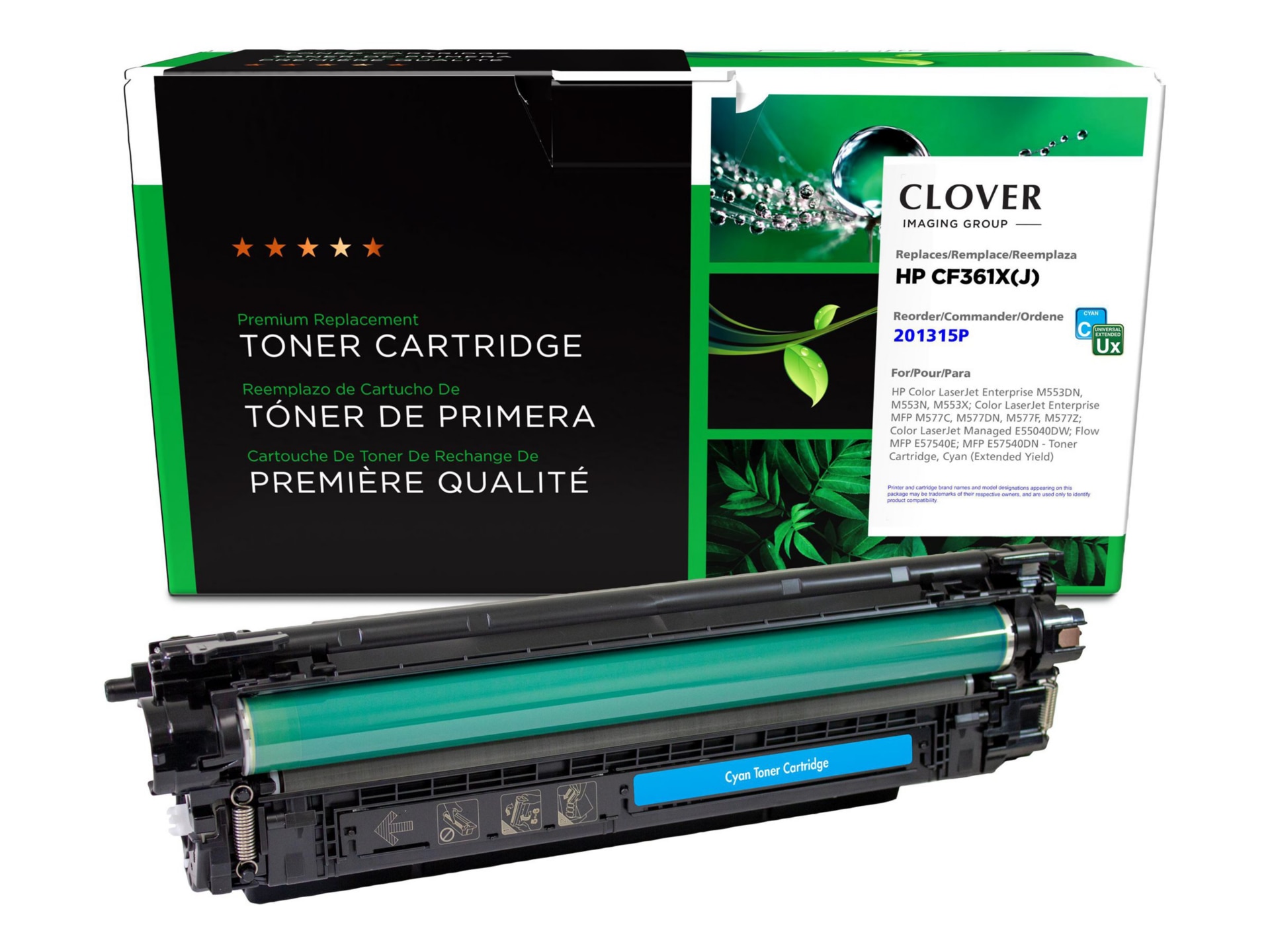 Clover Imaging Group - Extended Yield - cyan - compatible - remanufactured