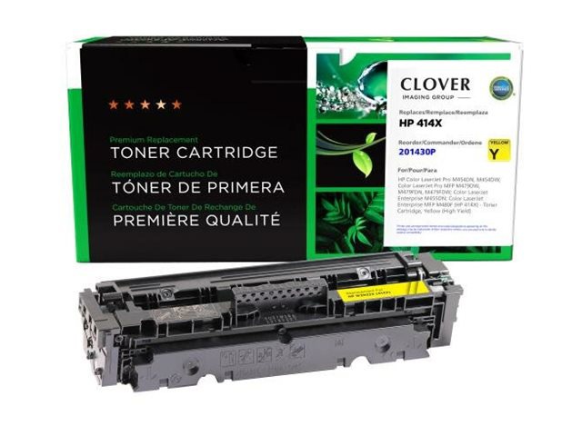 Clover Imaging Group - High Yield - yellow - compatible - remanufactured -