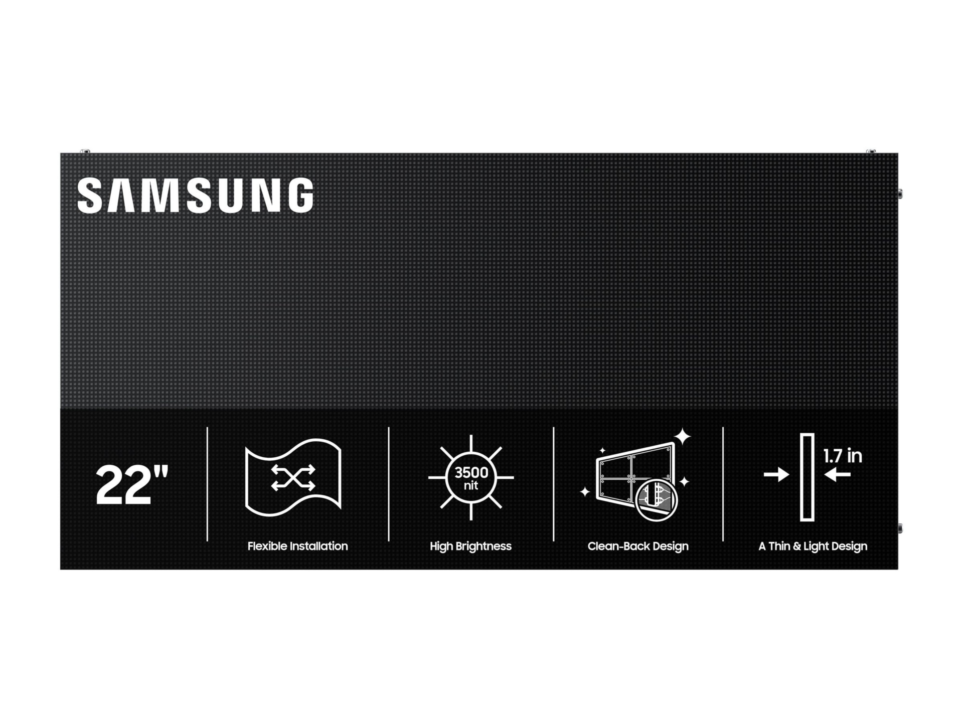 Samsung IB025F-Q IBF-Q Series LED display unit - for digital signage