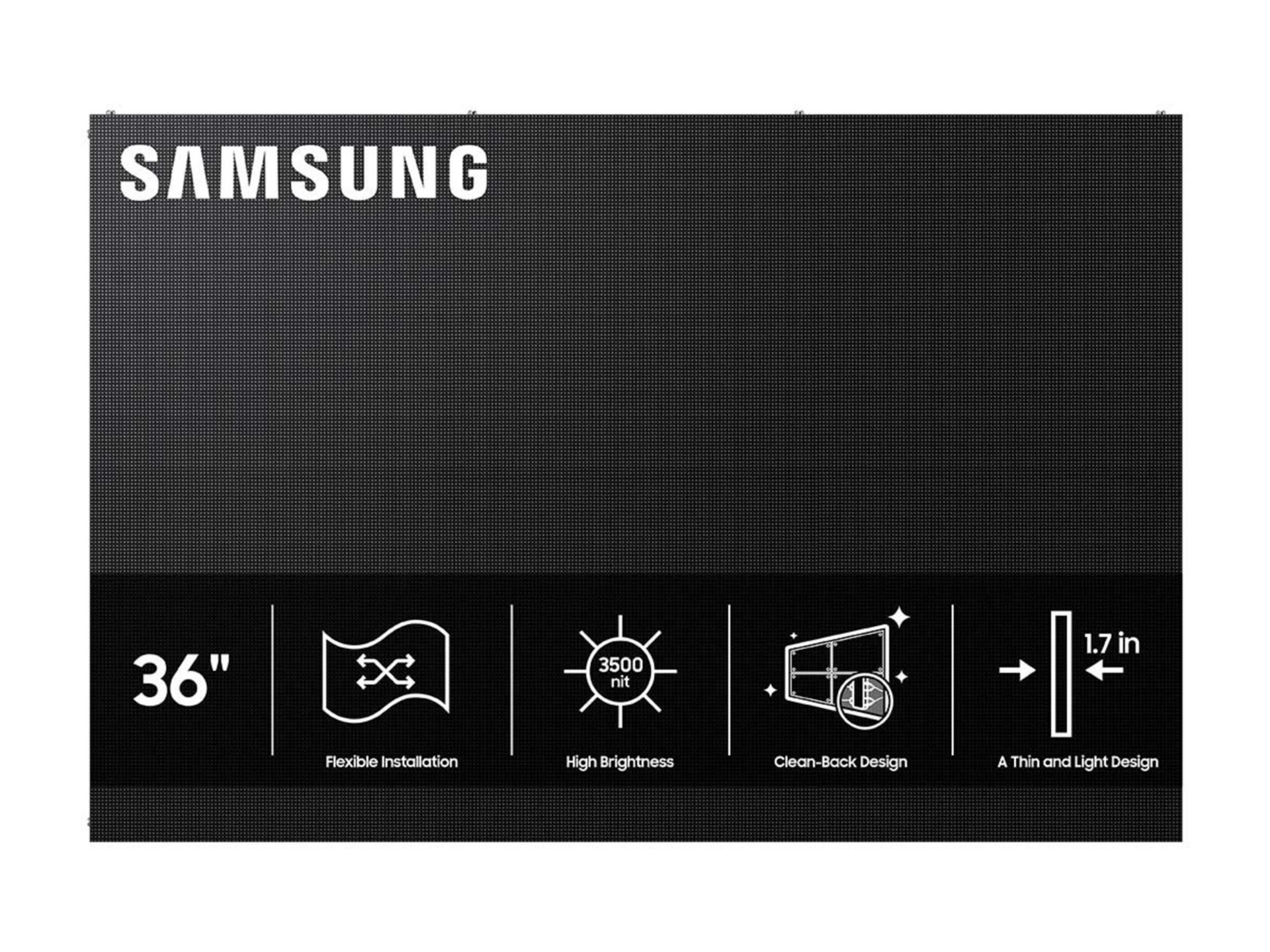 Samsung IB025F-T IBF-T Series LED display unit - for digital signage