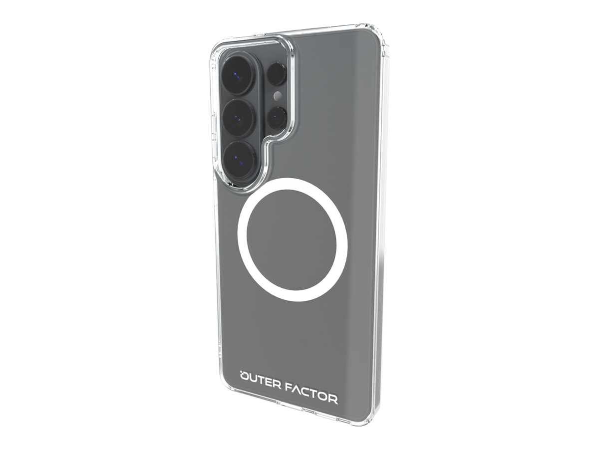 OuterFactor Ascend for Samsung Galaxy S26 Ultra with Magnetic Ring - Clear