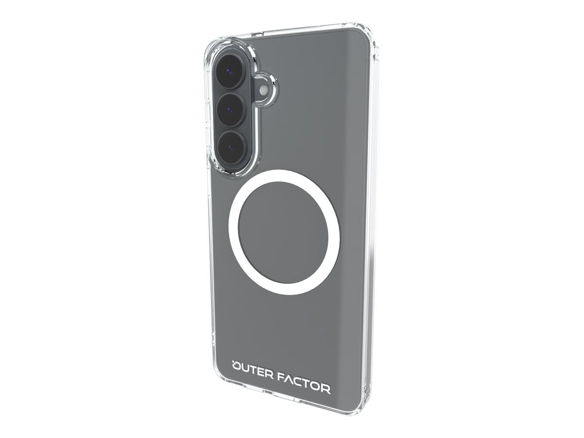 OuterFactor Ascend for Samsung Galaxy S26+ with Magnetic Ring - Clear