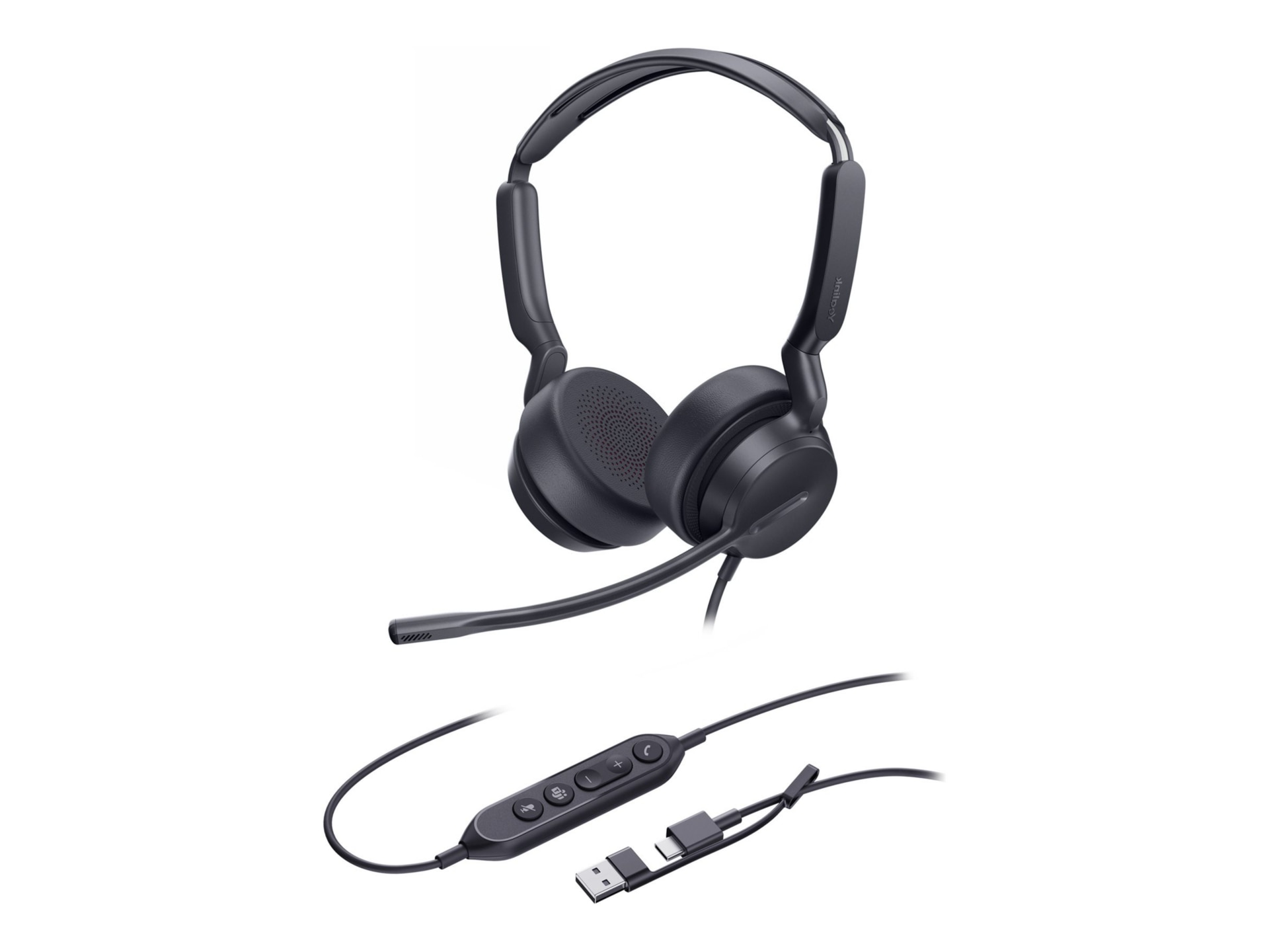 Yealink UH42 Dual - headset - USB-C - Microsoft Teams Certified