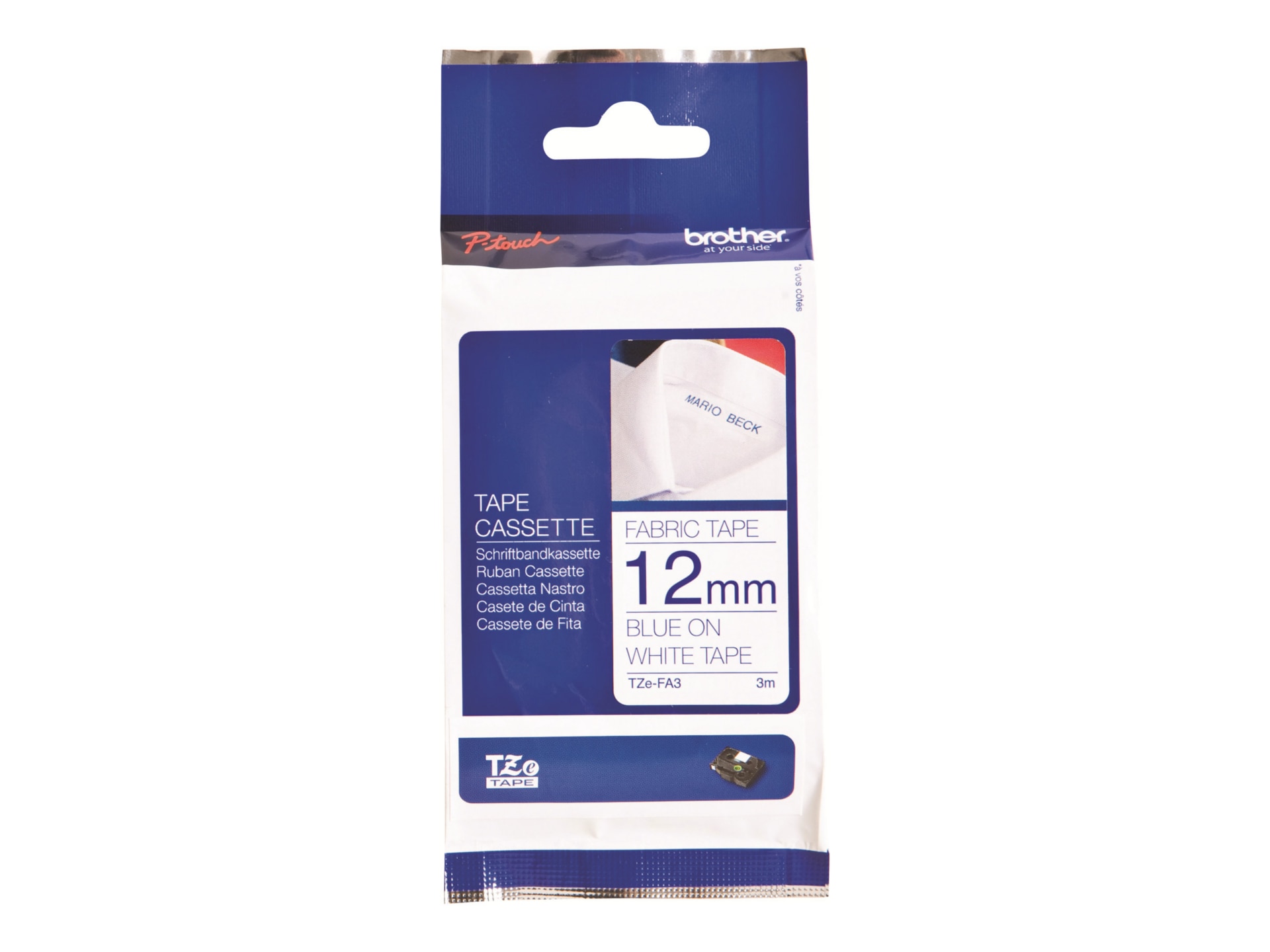 Brother TZe-FA3 - iron-on tape - 1 cassette(s) -