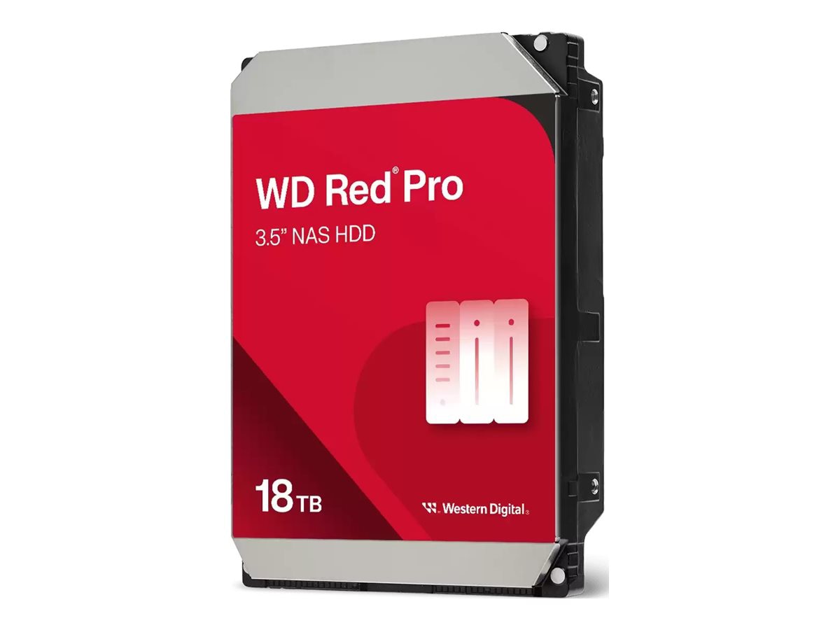 WD Red Pro WD181KFGX - hard drive - 18 TB - SATA 6Gb/s