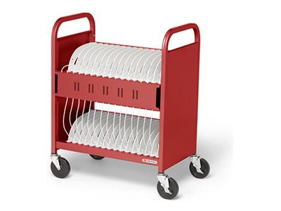 Bretford Cube Transport Pro cart - pre-wired - for 16 notebooks / Chromeboo