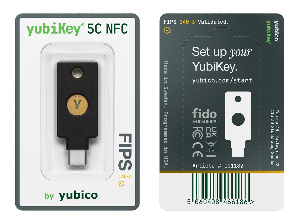 Yubico YubiKey 5C NFC FIPS - USB security key