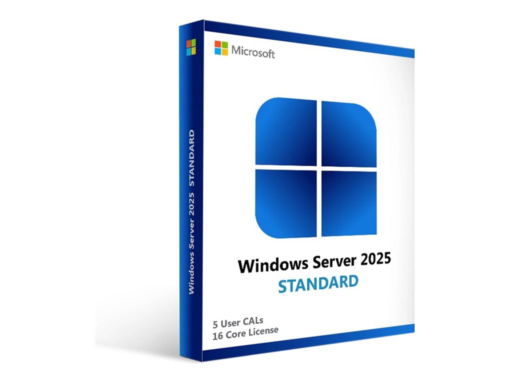 Microsoft Windows Server 2025 Standard - license - 16 cores