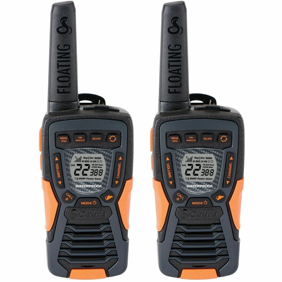 Cobra Floating Waterproof Walkie Talkies