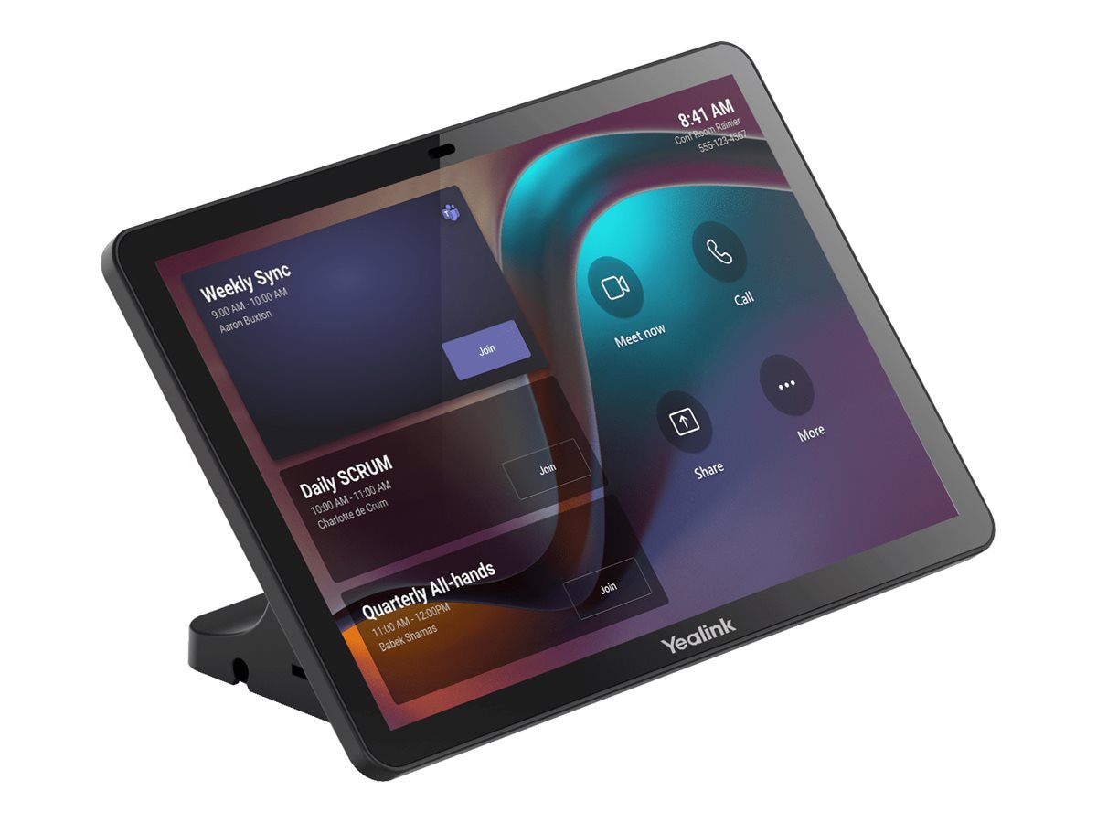 Yealink CTP25 - touch console - 802.11a/b/g/n/ac/ax, Bluetooth 5.0