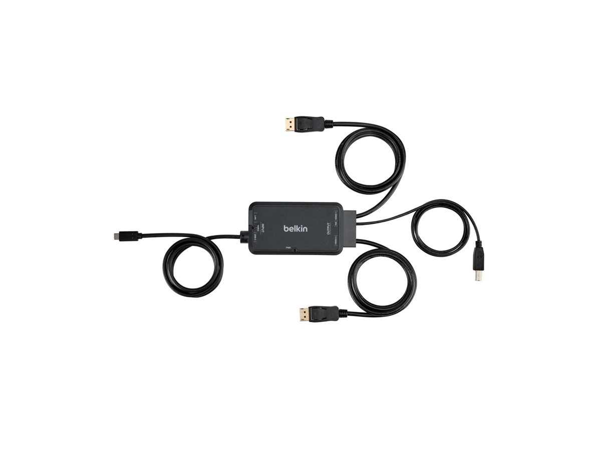 Belkin - docking station - USB-C 3.1 Gen 2 - 2 x DP - 1GbE - TAA Compliant