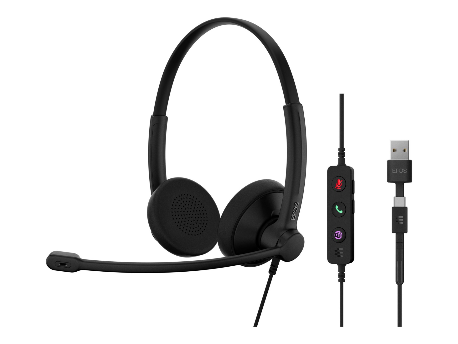 EPOS IMPACT 100 Series - headset - USB-A, USB-C
