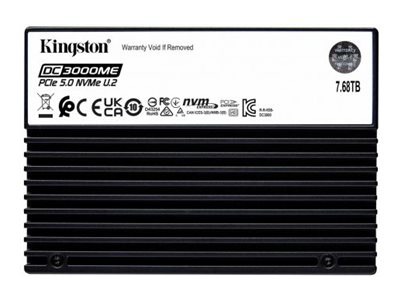 Kingston DC3000ME - SSD - 7.68 TB - U.2 PCIe 5.0 x4 (NVMe)