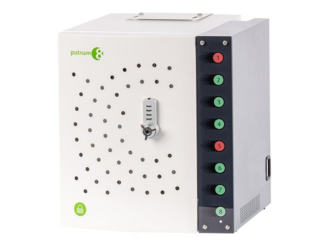 LocknCharge Putnam cabinet unit - for 8 Chromebooks / tablets / handhelds -