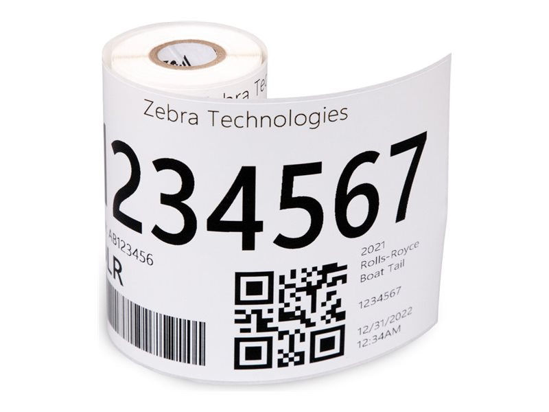 Zebra EnduraGuard 4000D - labels - glossy - 2808 label(s) - 4 in x 6 in