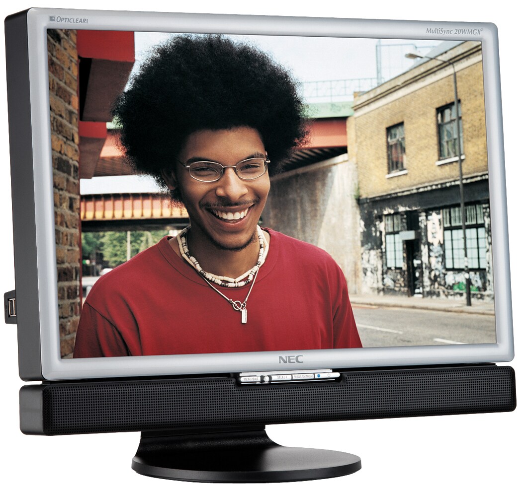 NEC MultiSync 20" 20WMGX2 wide-format LCD PC/TV