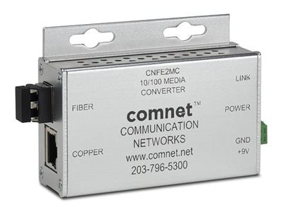 Comnet - fiber media converter - 10Mb LAN, 100Mb LAN, 100Mb LAN (optical) -