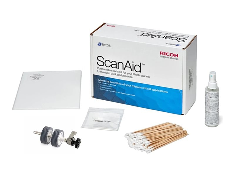 Ricoh ScanAid scanner cleaning and consumable kit