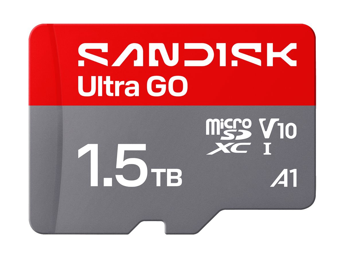 SanDisk Ultra GO - flash memory card - 1.5 TB - microSDXC UHS-I