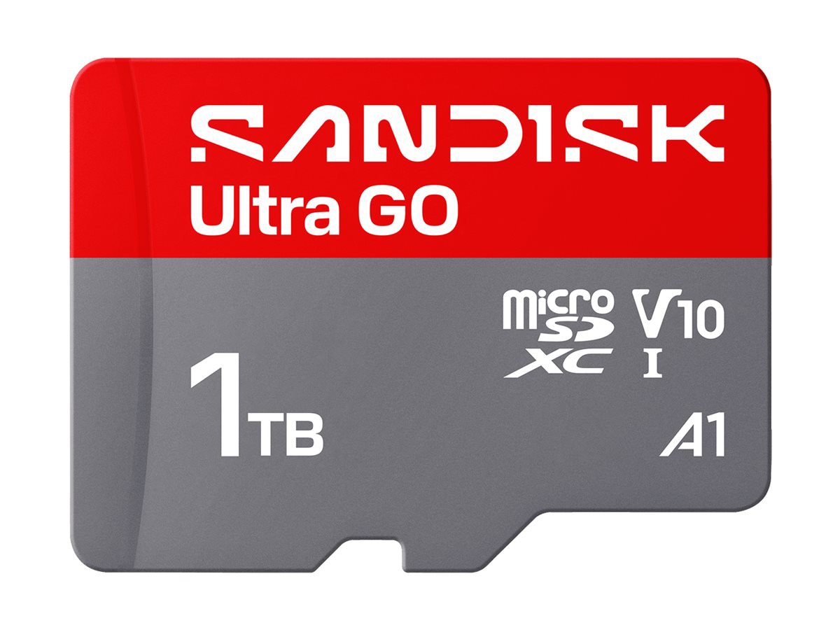 SanDisk Ultra GO - flash memory card - 1 TB - microSDXC UHS-I
