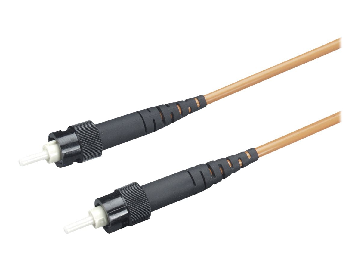 Black Box patch cable - TAA Compliant - 16.2 in - orange