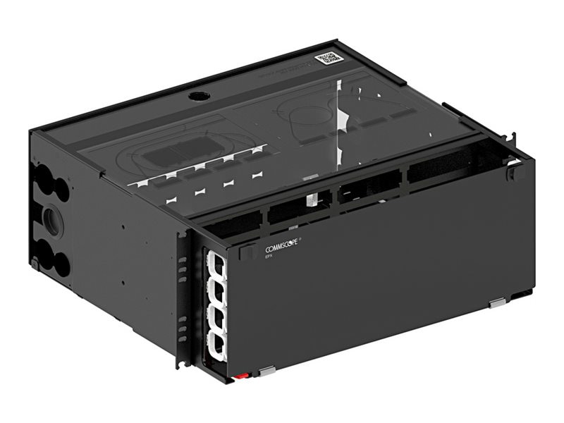 CommScope EPX fiber-optic patch/splice panel - 4U - 19"