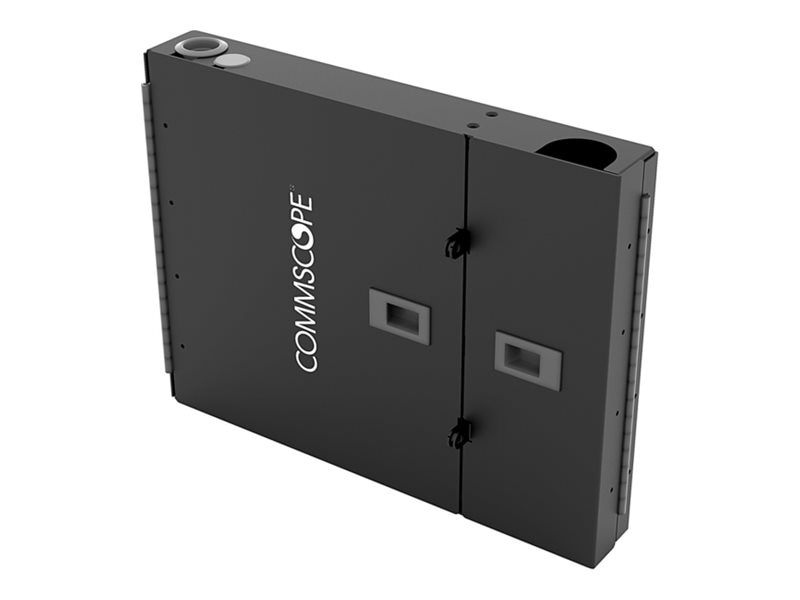 CommScope WB2 Series WB2-EMT-BK-2P-MOD - fiber-optic splice box - configure