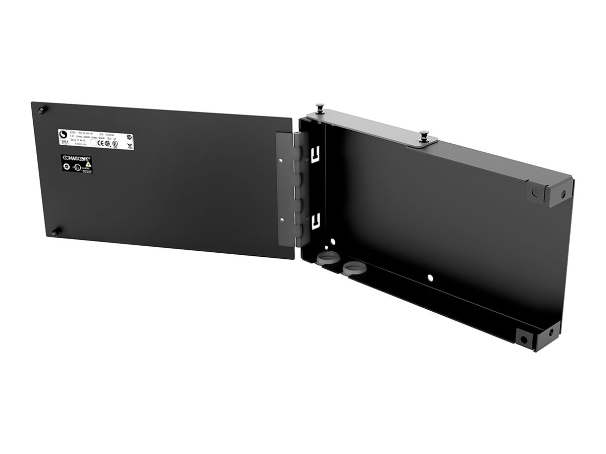 CommScope WB2 Series WB2-EMT-BK-1P-PNL - fiber-optic enclosure - building e