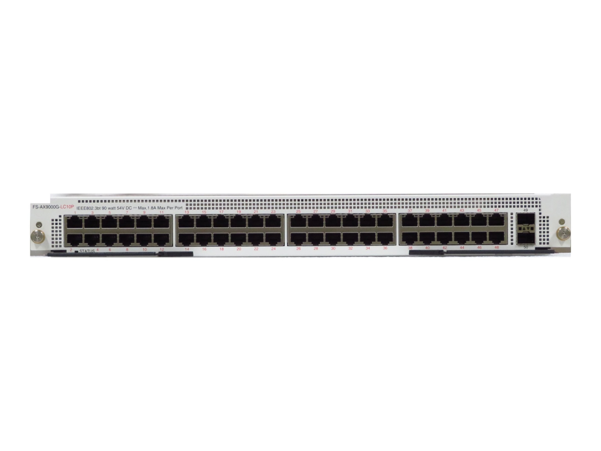 Fortinet FortiSwitch FS-AX9000G-LC10P - expansion module - 1/2.5/5/10GBase-