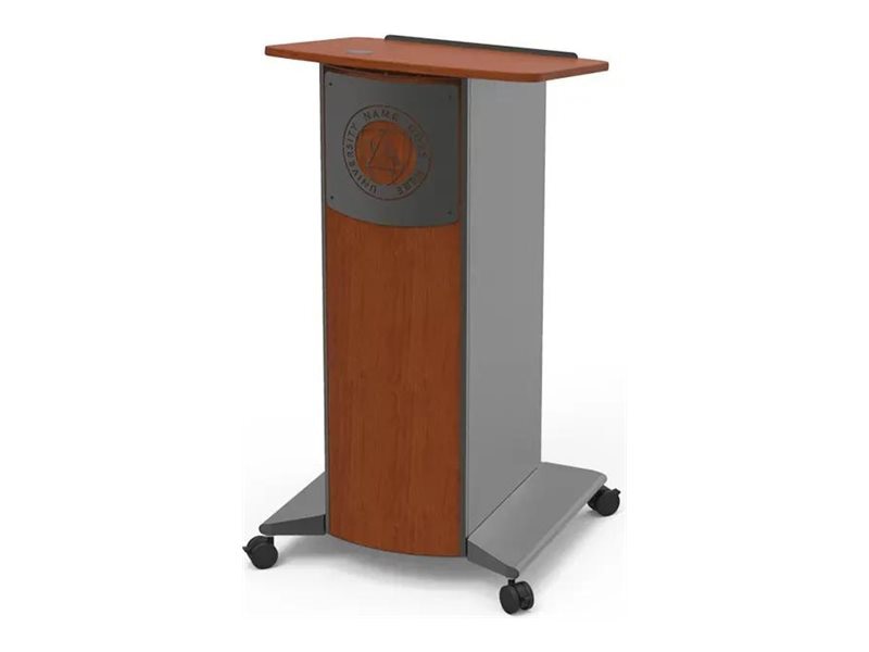 Spectrum SLIM lectern - black