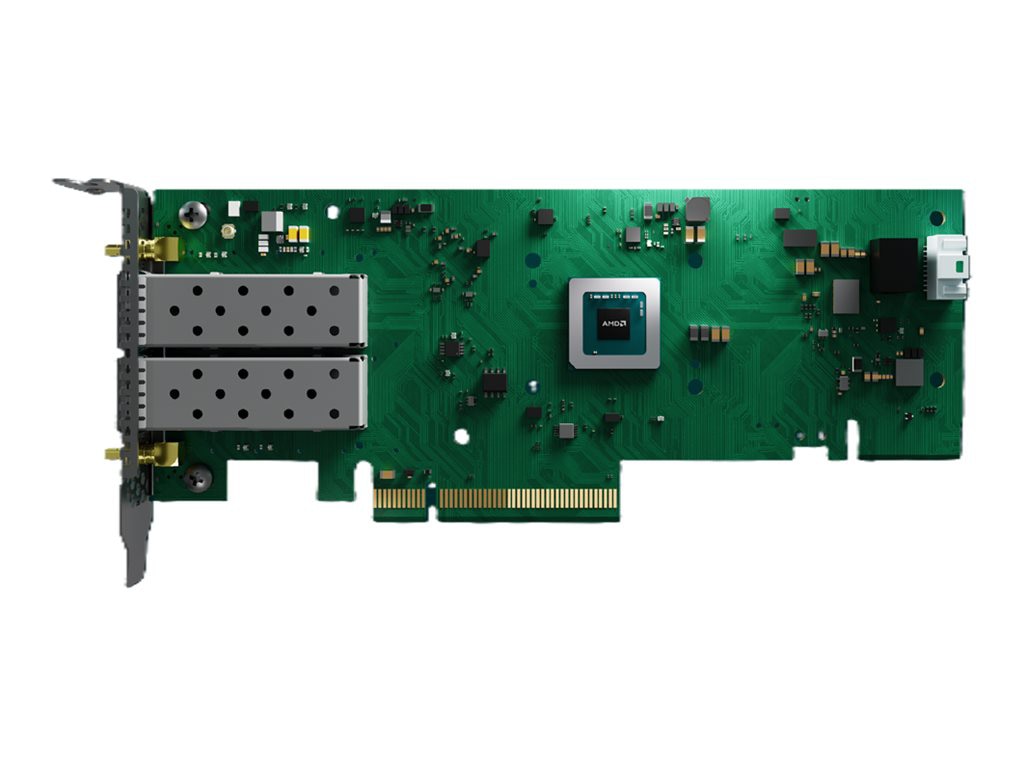 AMD Solarflare X4522 - network adapter - PCIe 5.0 x8 - 50 Gigabit SFP56 x 2