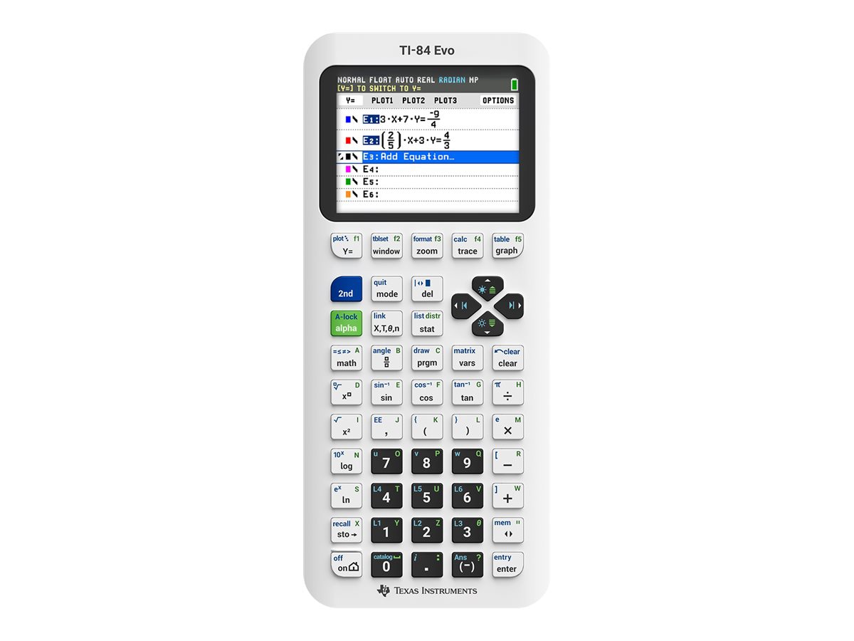 Texas Instruments TI-84 Evo - graphing calculator