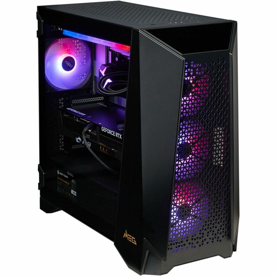 MSI Infinite ZS 9NVZ-2261US Gaming Desktop PC - AMD Ryzen R9-9950X3D, GeFor