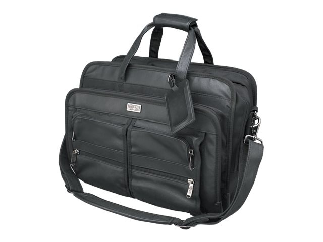Tripp Lite Corporate Leather Nylon Bag Notebook Laptop Carrying Case