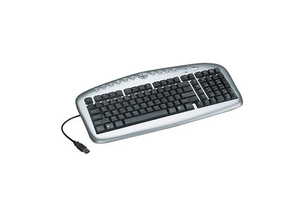 Tripp Lite Notebook Laptop Computer Peripheral Multimedia USB Keyboard
