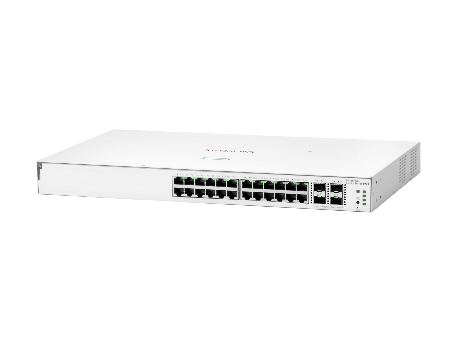 HPE Networking Instant On 1930 24G Class4 PoE 4SFP/SFP+ 195W Switch - switc