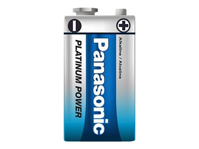 Panasonic Platinum Power 6LF22XP1B battery - alkaline