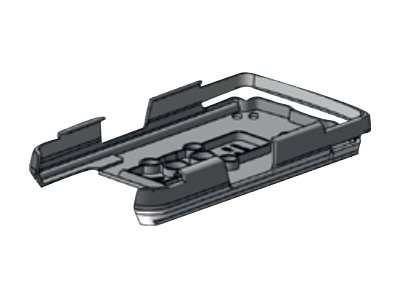 SpacePole M-Case mounting component - for credit card terminal - black