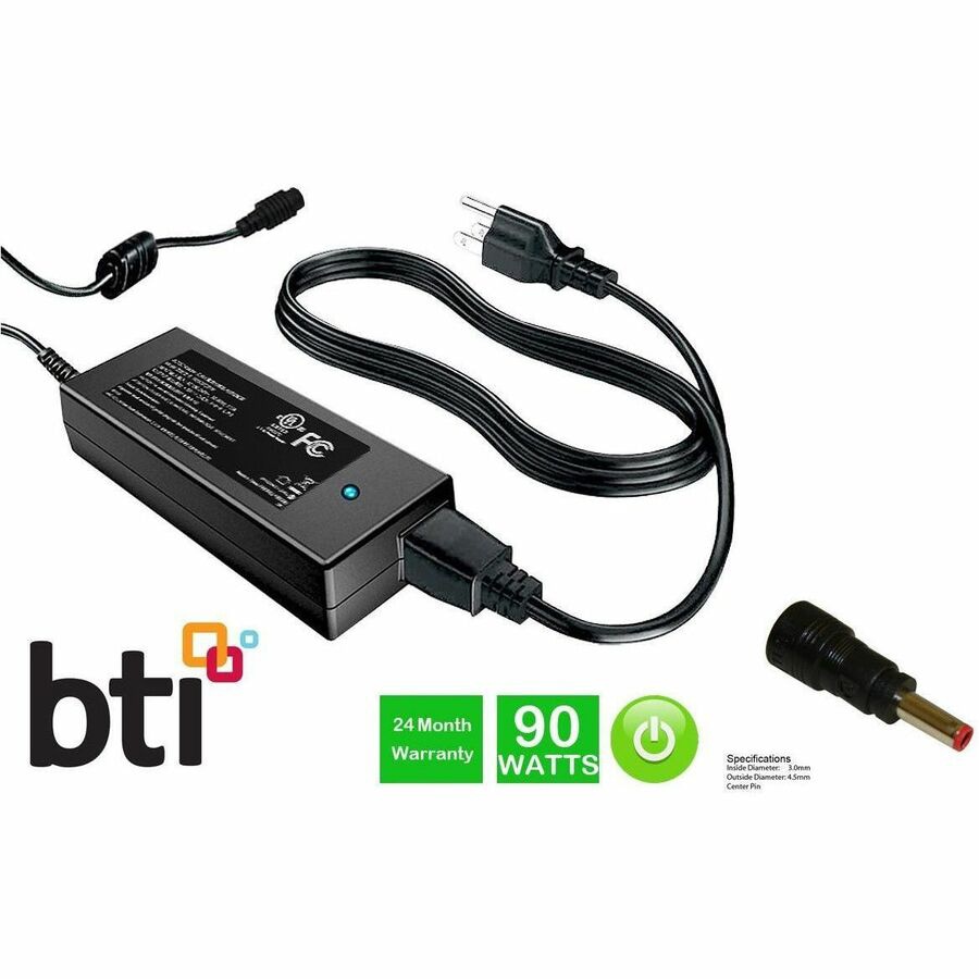 BTI 492-BDDT-BTI 19V 90W AC ADAPTER DELL INSPIRON 14 7000 (7430), 14 7000 (