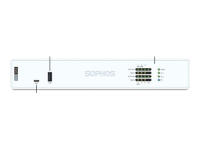 Sophos XGS 108 - 2nd Generation - security appliance - with 1 year Xstream