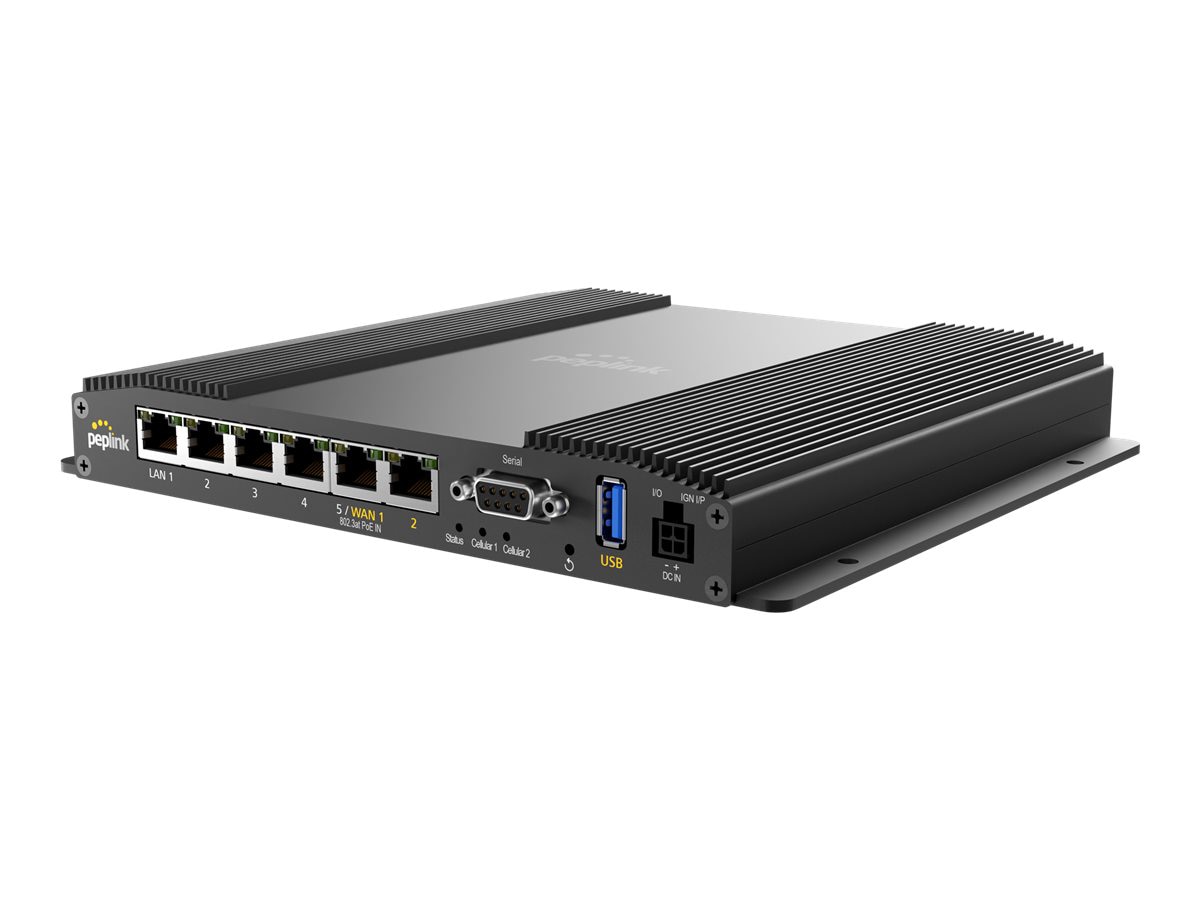 Pepwave MAX BR2 Pro - wireless router - WWAN - Wi-Fi 6 - 4G, 5G - desktop