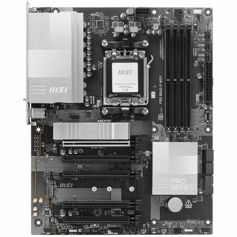 MSI Pro B840-P WIFI Gaming Desktop Motherboard - AMD B840 Chipset - Socket